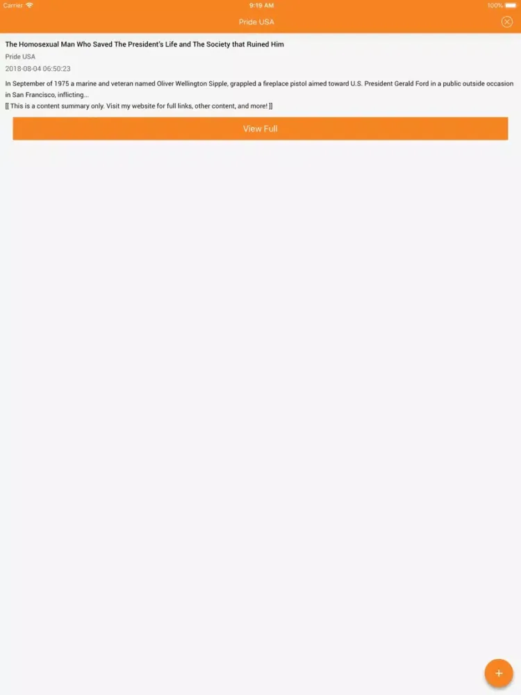 RSS Reader Mobi iPad  Ekran Görüntüleri