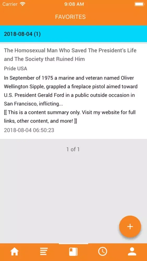 RSS Reader Mobi Ekran Görüntüleri