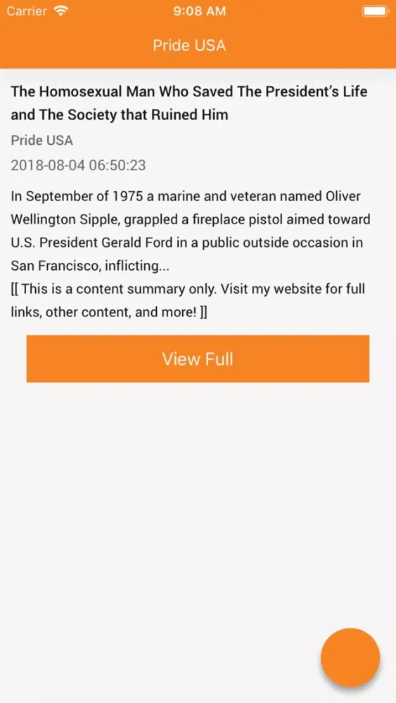 RSS Reader Mobi Ekran Görüntüleri