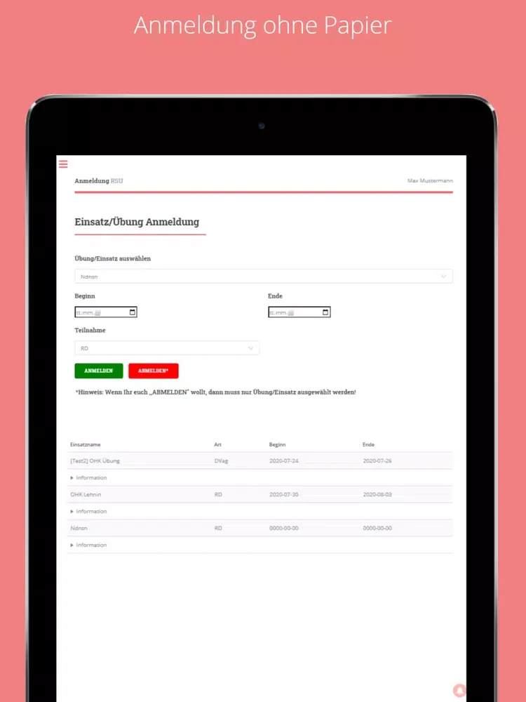 Ảnh chụp màn hình của Niklas Kather iPad 