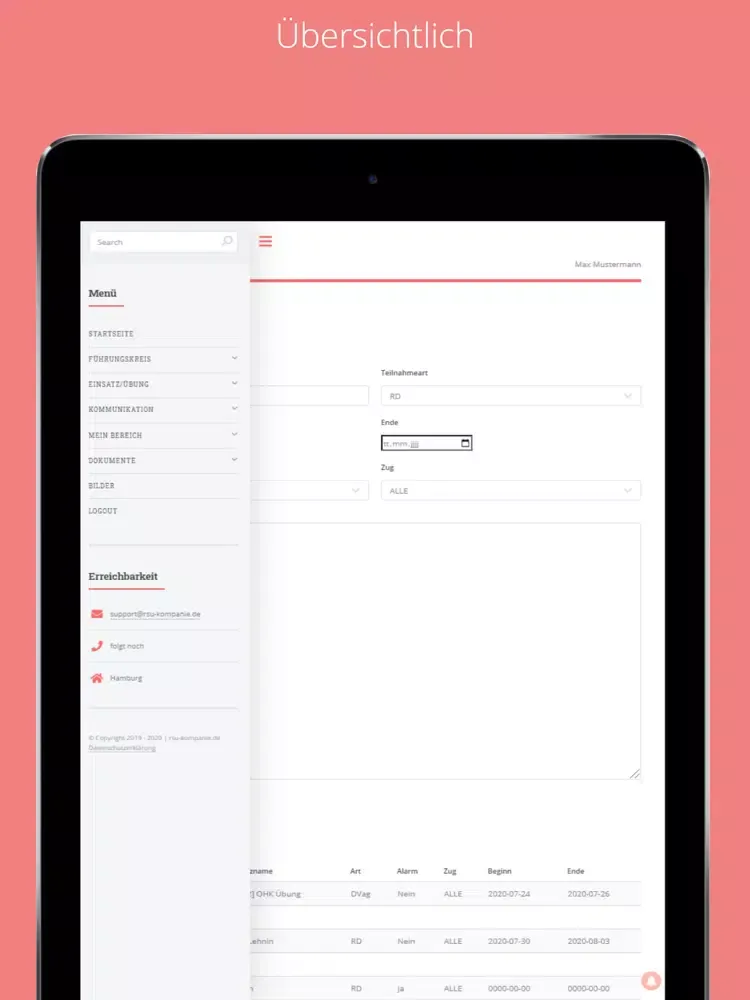 Ảnh chụp màn hình của Niklas Kather iPad 
