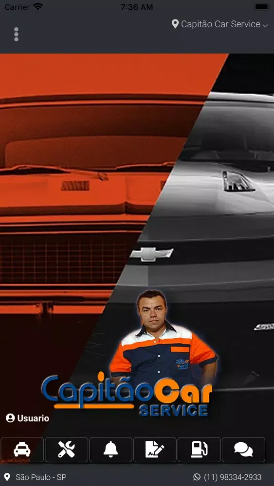 Screenshot di Capitão Car Service