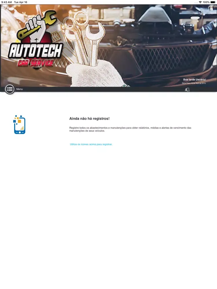 Скриншоты AutoTech Car Service iPad 