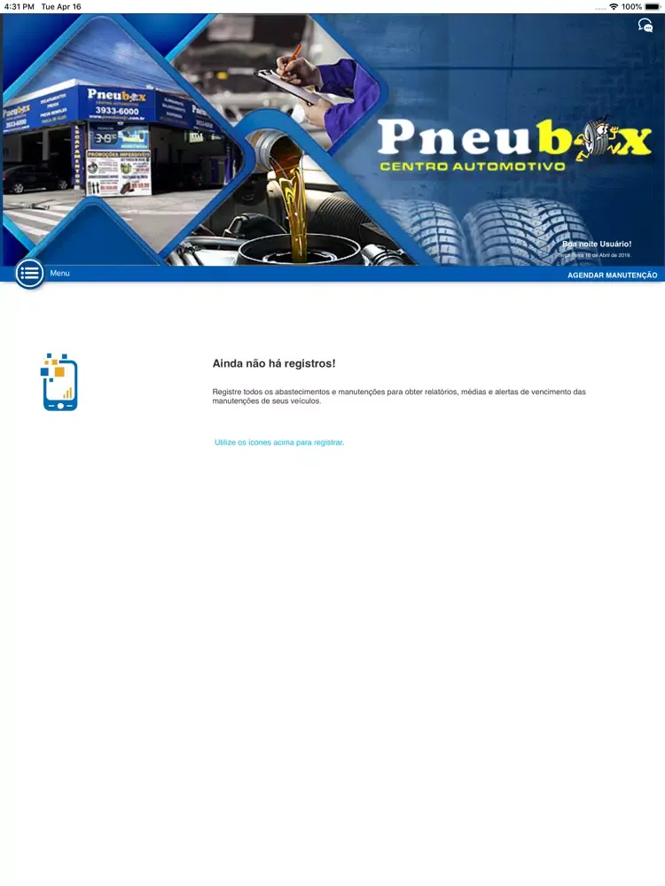 PneuBox Centro Automotivo iPad  স্ক্রিনশট