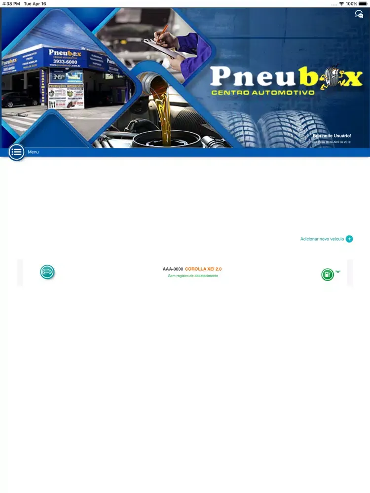 PneuBox Centro Automotivo iPad  স্ক্রিনশট