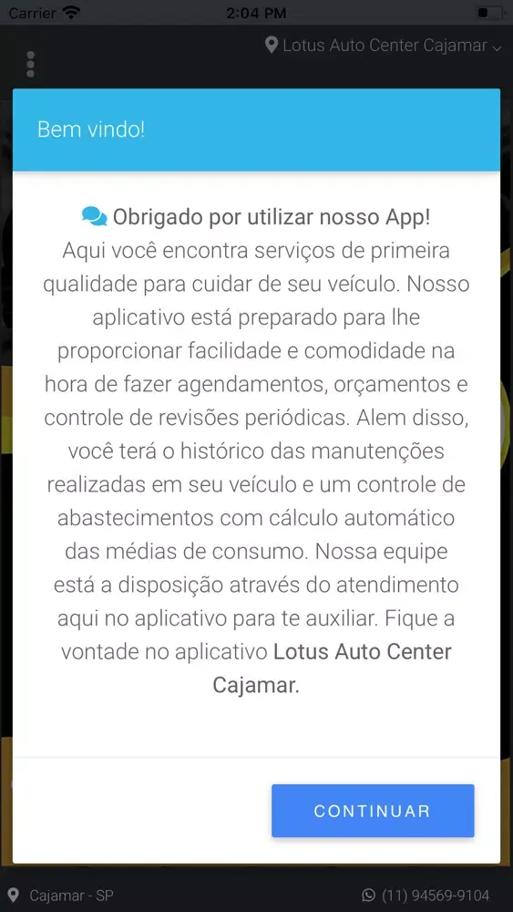 Zrzuty ekranu Lotus Auto Center Cajamar