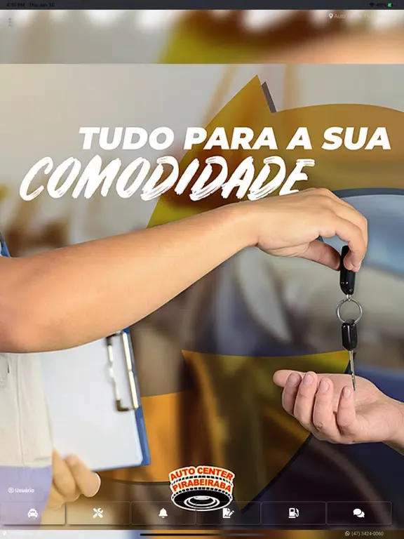 Capturas de pantalla de Auto Center Pirabeiraba iPad 