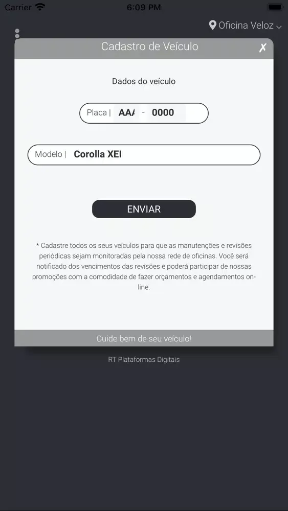 Oficina Veloz Screenshots