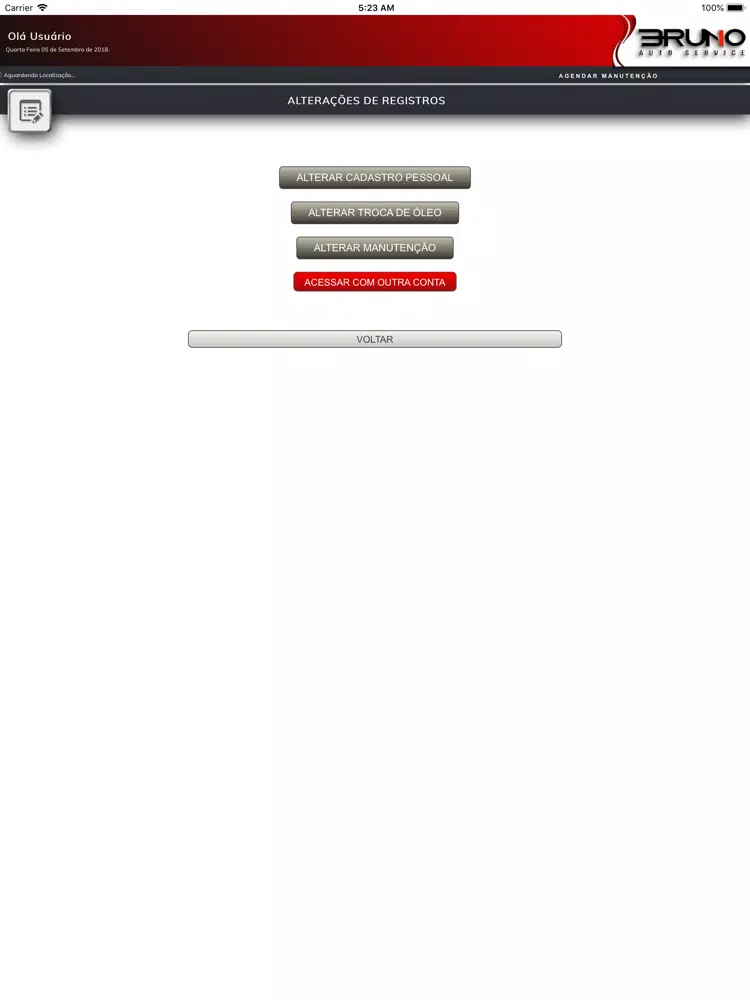 Bruno Auto Service iPad  Screenshots