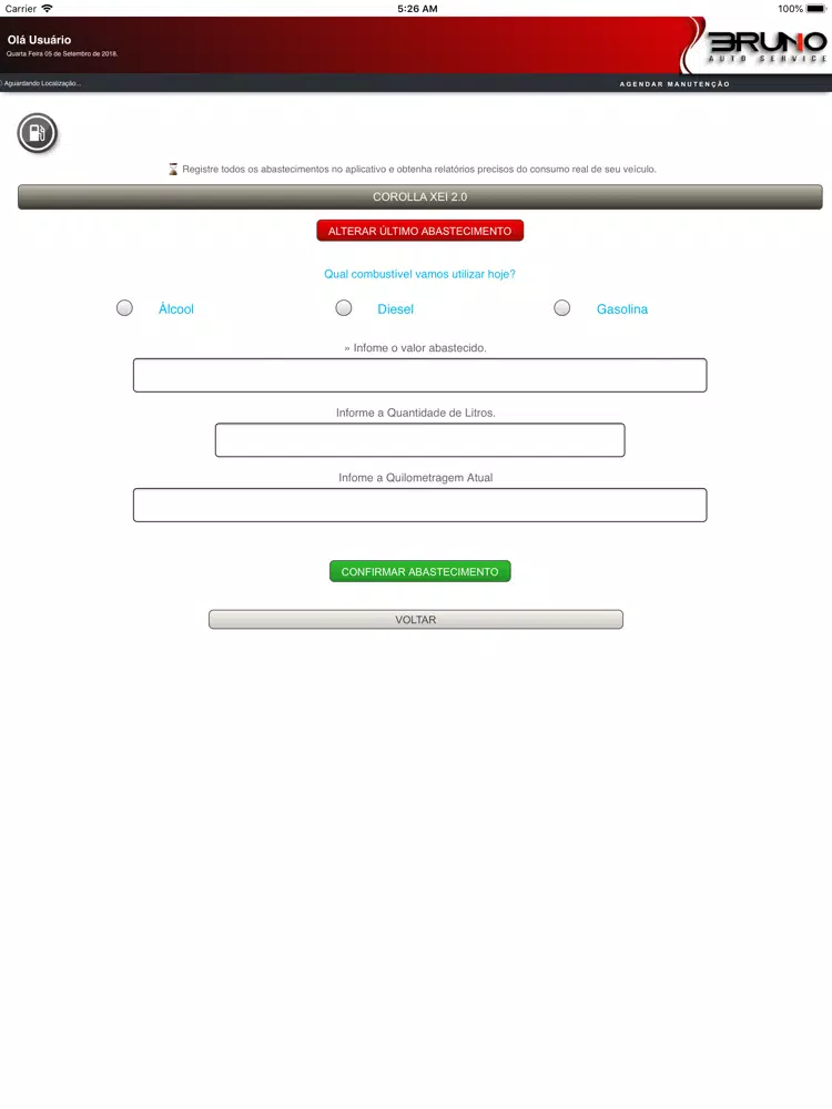 Bruno Auto Service iPad  Screenshots