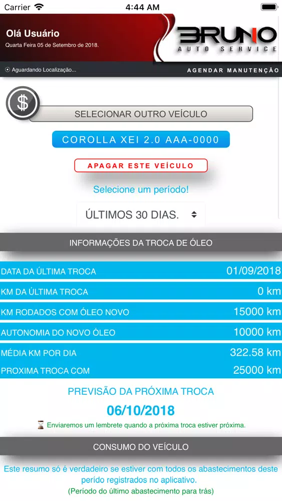 Bruno Auto Service Screenshots