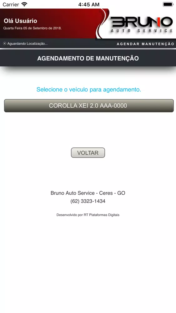 Bruno Auto Service Screenshots