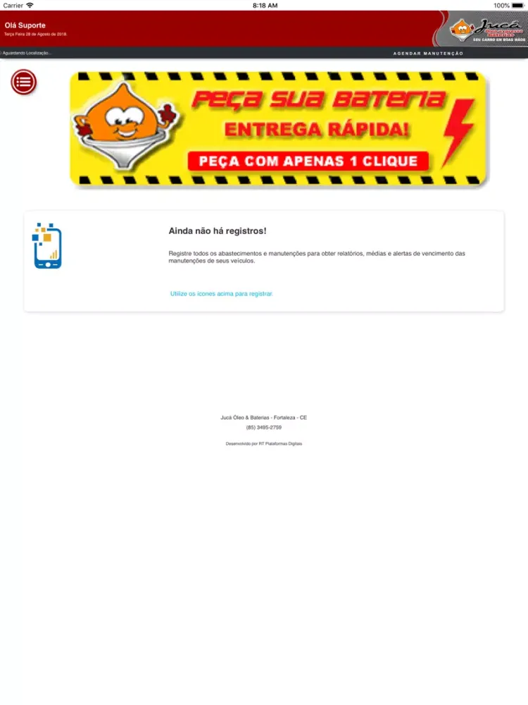 Jucá Óleo e Baterias iPad  স্ক্রিনশট