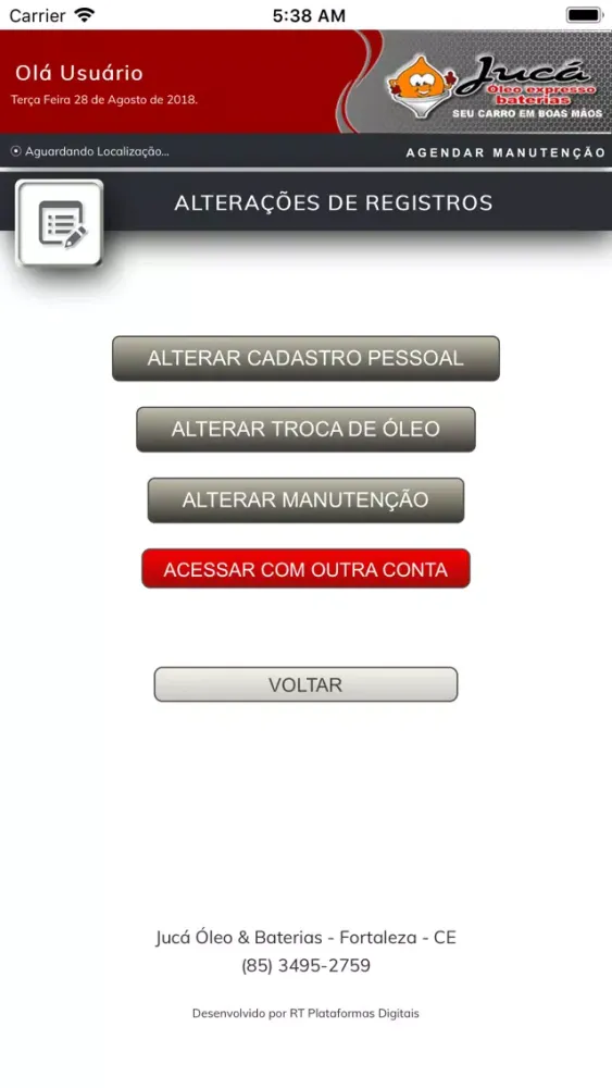 Jucá Óleo e Baterias স্ক্রিনশট