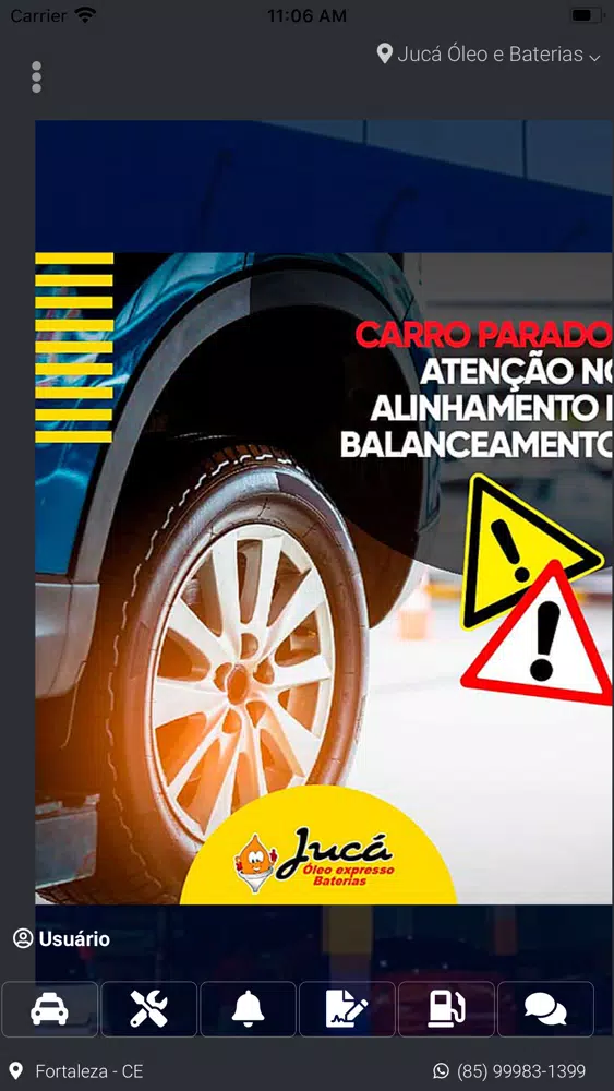 Jucá Óleo & Baterias Screenshots