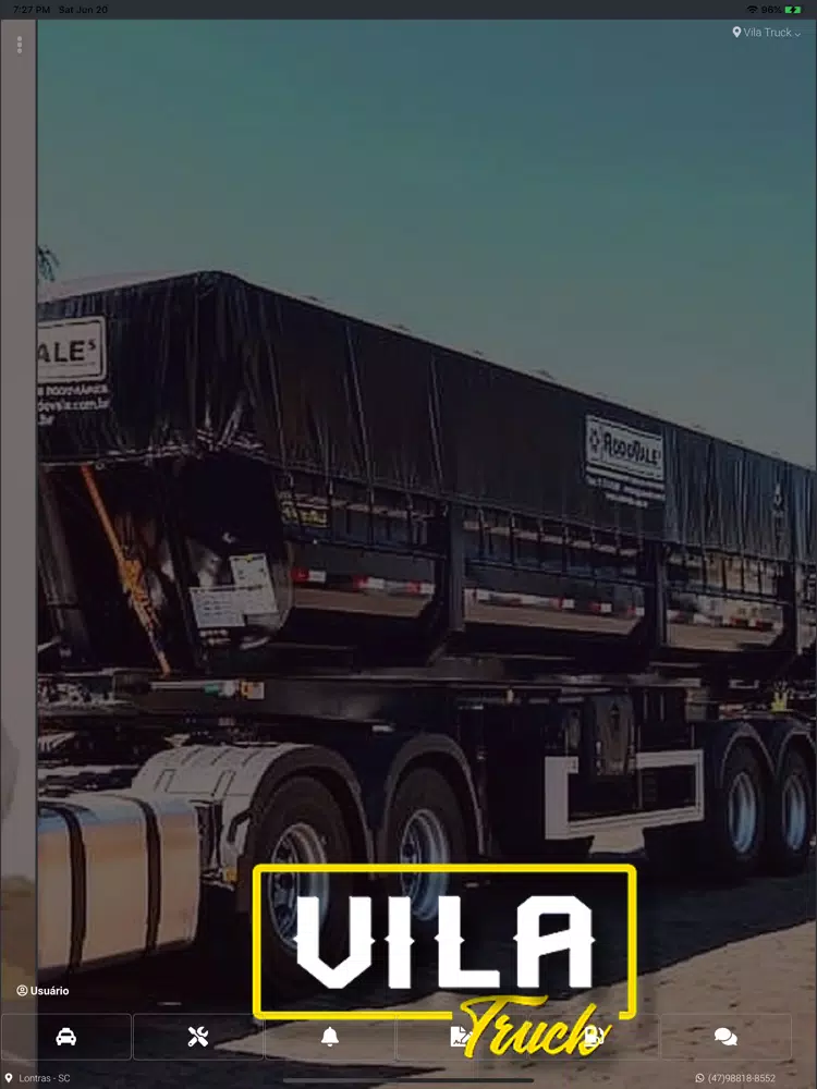 Vila Truck iPad  Screenshots