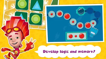 Tangkapan skrin Math Games for Kids Fixies 4+