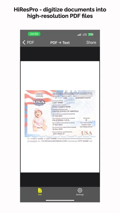 Ảnh chụp màn hình của ScanOCRApp - Scan PDF to Word