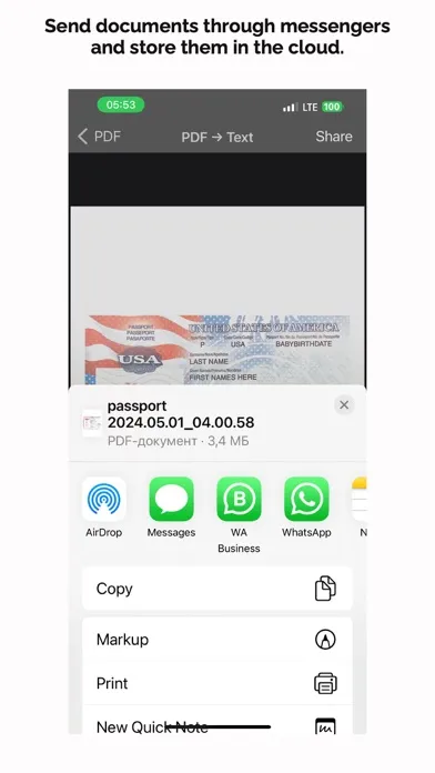Ảnh chụp màn hình của ScanOCRApp - Scan PDF to Word