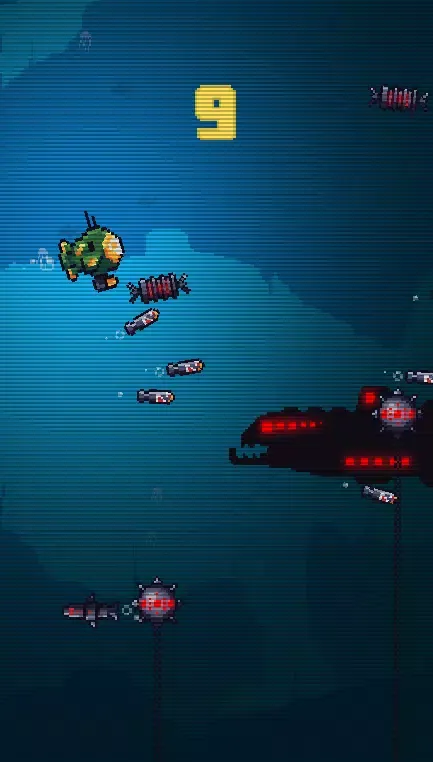 Zrzuty ekranu Pixel Submarine : Action Flapp