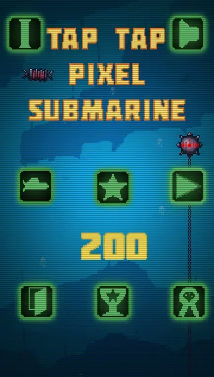 Zrzuty ekranu Pixel Submarine : Action Flapp