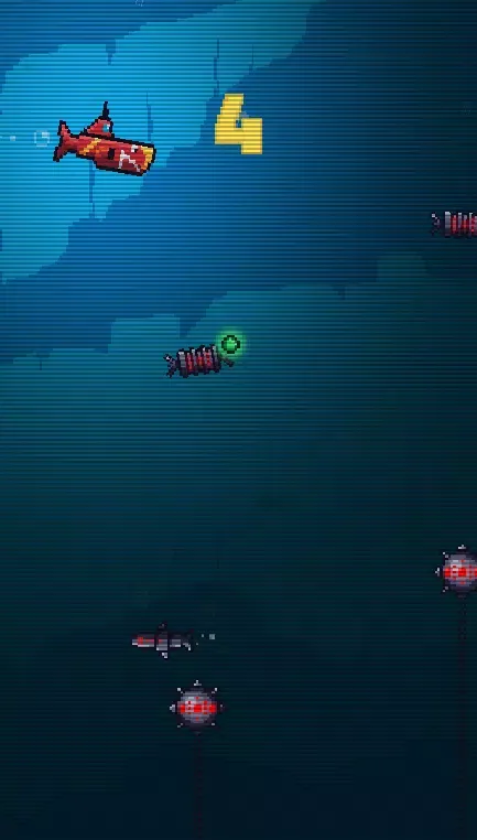 Zrzuty ekranu Pixel Submarine : Action Flapp
