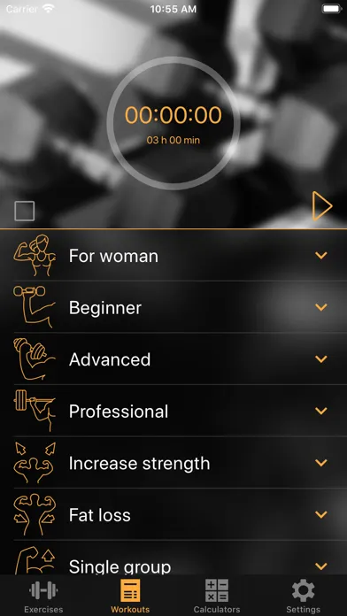 Gym Guide workouts & exercises应用截图