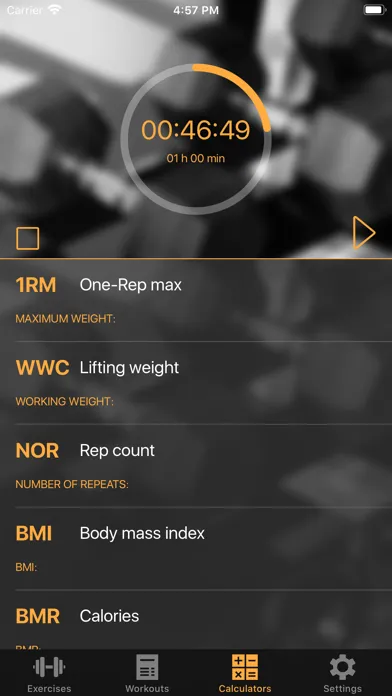 Gym Guide workouts & exercises应用截图