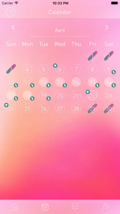 Woman App - Female cycle calendar Ekran Görüntüleri