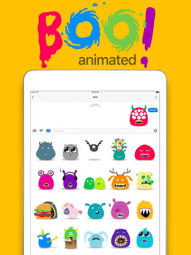 Monsters boo! iPad  Screenshots