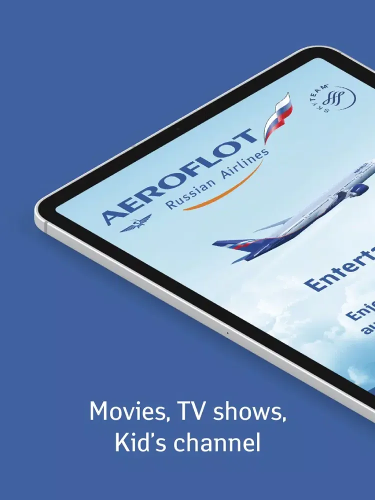 Aeroflot Entertainment iPad  스크린샷