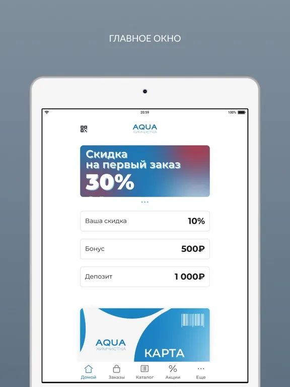 Химчистка AQUA iPad 应用截图