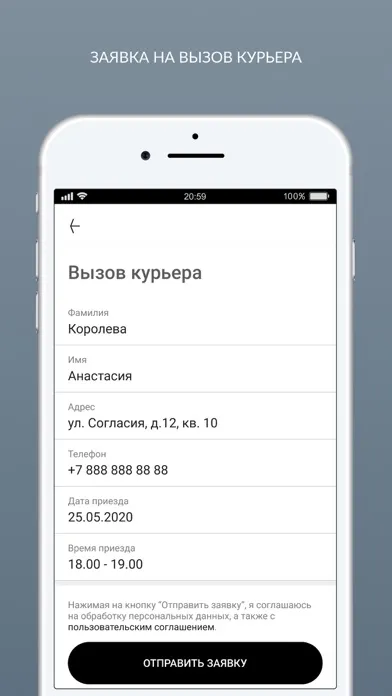 Tangkapan skrin Химчистка с доставкой Briony