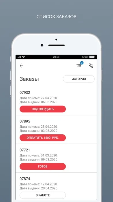 Tangkapan skrin Химчистка с доставкой Briony