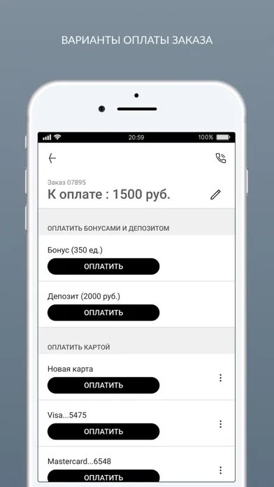 Tangkapan skrin Химчистка с доставкой Briony
