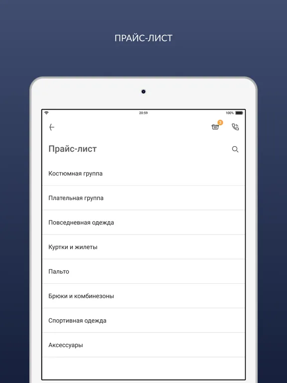 Химчистка Caritta iPad  Screenshots