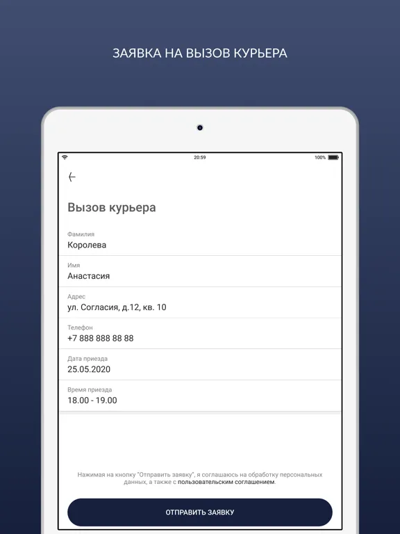 Химчистка Caritta iPad  Screenshots