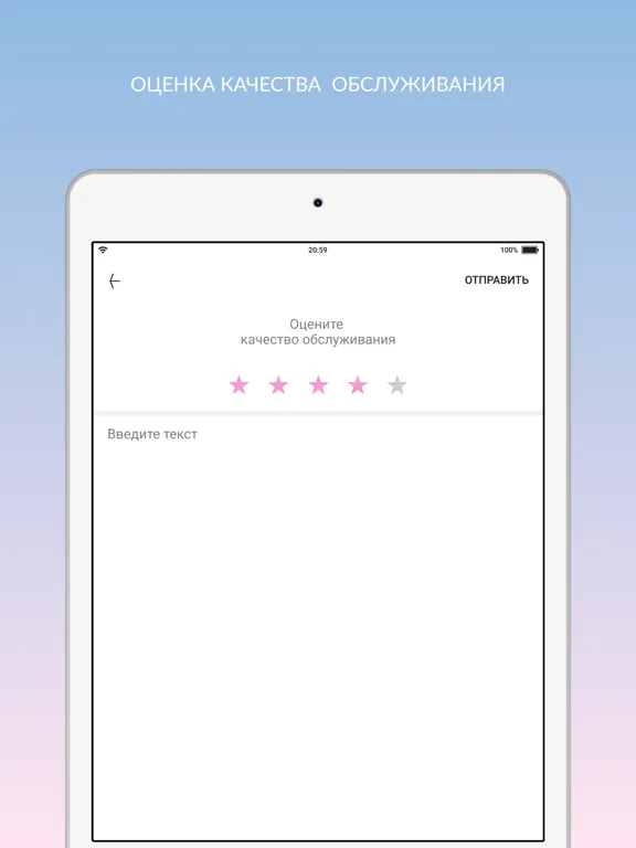 Capturas de tela do Химчистка Долорес iPad 