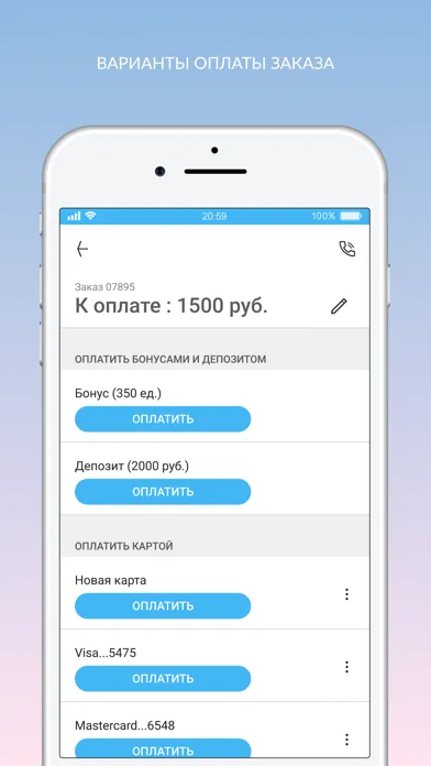 Capturas de tela do Химчистка Долорес