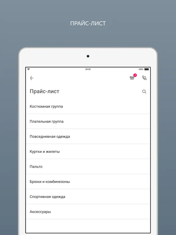 Химчистка Camaly iPad  Screenshots