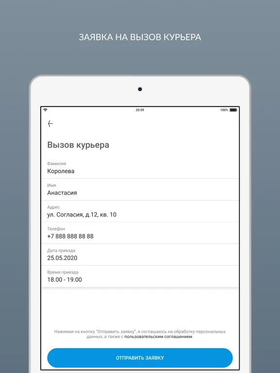Химчистка Camaly iPad  Screenshots
