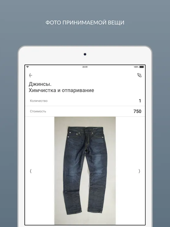 Химчистка Camaly iPad  Screenshots