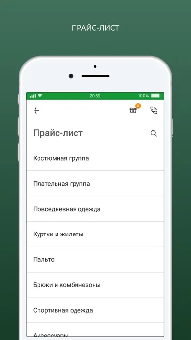 Captures d'écran de Химчистка Green City