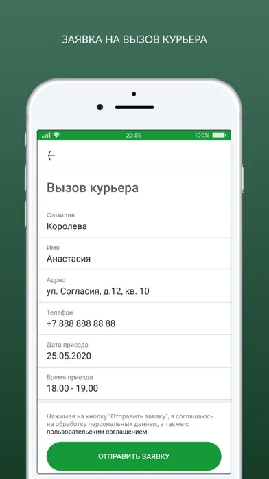 Captures d'écran de Химчистка Green City