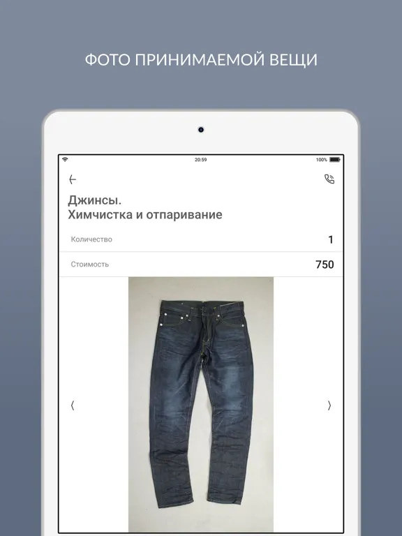Capturas de pantalla de Кашемир - Ваша Химчистка iPad 