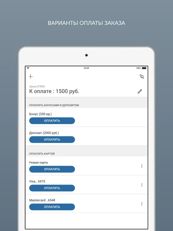 Химчистка Премиум iPad  Screenshots