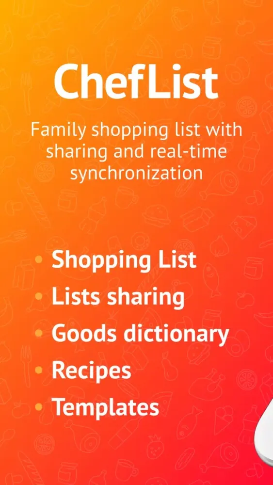 ChefList: family shopping list Screenshots