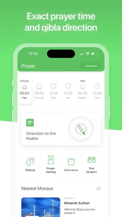 Zrzuty ekranu Halal Guide: Map, Food & Salah