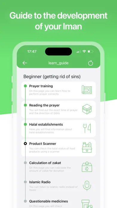 Zrzuty ekranu Halal Guide: Map, Food & Salah