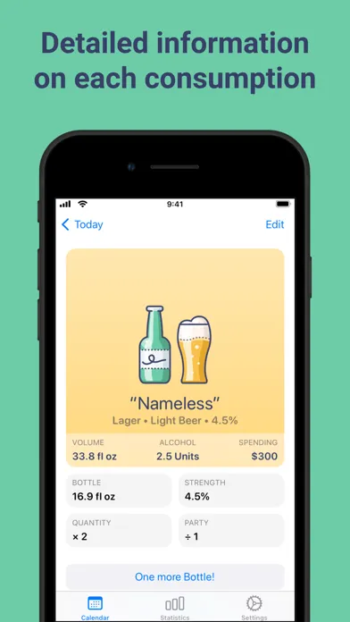 صور Alcohol drink tracker AlcoStat
